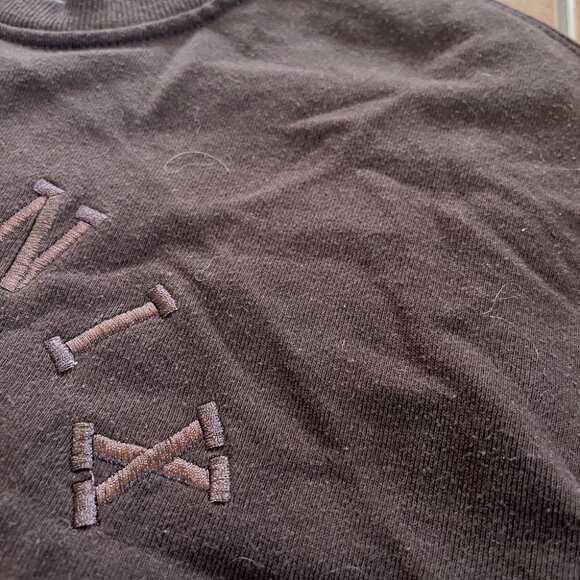 Garage Brown and Cream Sweatshirt - Picture 7 of 11